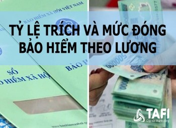 Hiểu đúng về Tỷ lệ trích và mức tiền đóng Bảo hiểm theo lương 2020