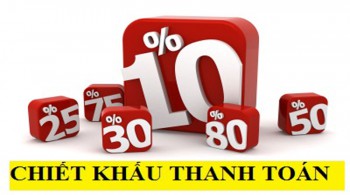Cách hạch toán chiết khấu thanh toán