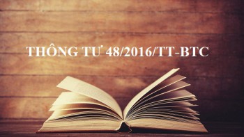 Thông tư 48/2016/TT-BTC của Bộ Tài chính về việc sửa đổi mức thuế suất thuế nhập khẩu ưu đãi đối với một số mặt hàng xăng, dầu thuộc nhóm 27.10 tại Biểu thuế nhập khẩu ưu đãi