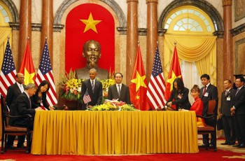 Nhân chuyến thăm của ông Obama: Doanh nghiệp Việt - Mỹ ký hàng loạt thoả thuận