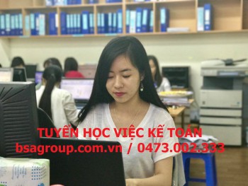 Tuyển tực tập sinh kế toán